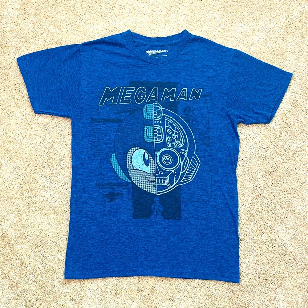 Mega Man T-shirt Unisex Size XS